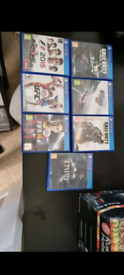 Collection of ps4 game 