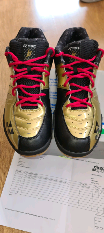 YONEX Power Cushion SC6EX Lin Dan Limited Edition GOLD Badminton UK 11
