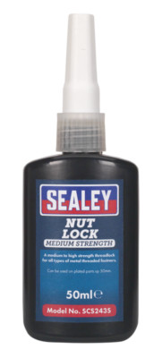 Sealey SCS243S Nut Lock Medium Strength 50ml