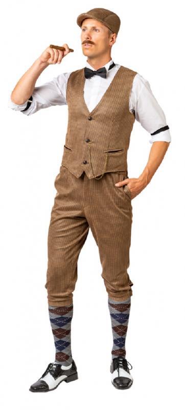 Gangster Anzug KostÃ¼M Mafia 20 Er 30 Jahre Weste Hut Ganove 1920s Gatsby Peaky