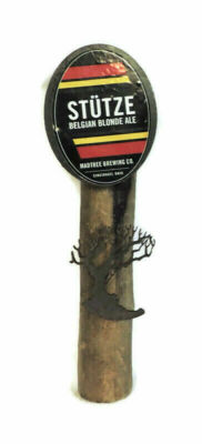 MADTREE BREWING STUTZE BELGIAN BLONDE ALE BEER TAP KEG HANDLE CINCINNATI OHIO