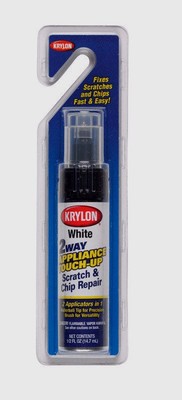 KRYLON Appliance Epoxy TouchUp Paint Pen Scratch Chip Repair Dishwasher + WHITE
