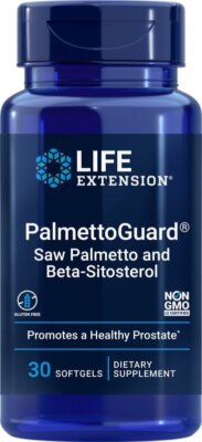 Life Extension PalmettoGuard Saw Palmetto с бета-ситостерином, 30 мягких таблеток