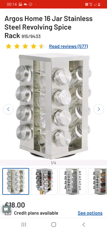 spice jars argos