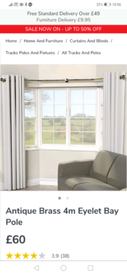 Bay Poles For Sale Curtains Blinds Window Fixtures Gumtree