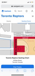 Toronto Raptors Seating Chart