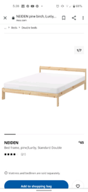 Charming used ikea bed frame Krcg9ljyw7h8hm