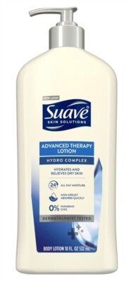 Suave Skin Solutions Moisturizing Body Lotion, Advanced Therapy 18 oz