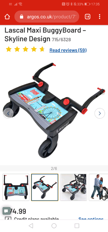 Zeta citi stroller argos on sale