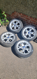 Ford Fiesta Snowflake 17" Alloy Wheels Zetec S Tyers Breaking Parts