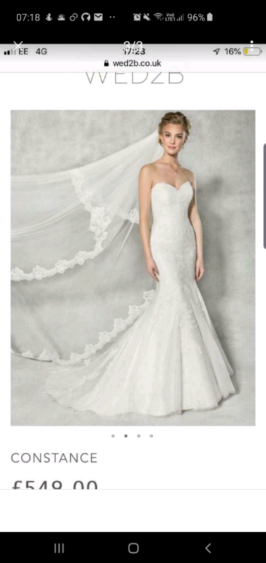 Wed 2 B Wedding Dress In Southampton Hampshire Gumtree