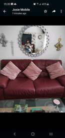 Gorgeous Leather 3 seater sofa