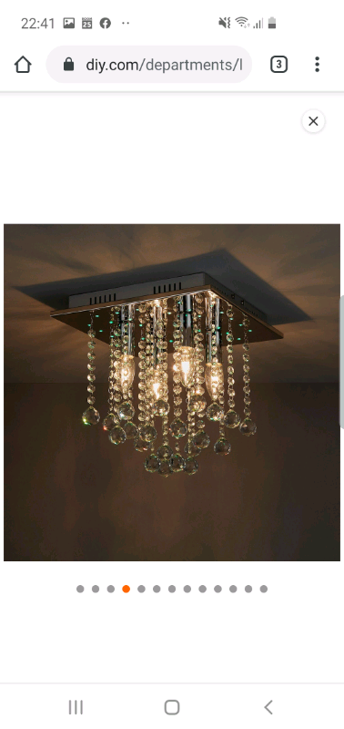 Led Remote Control Ceiling Light In Crookston Glasgow Gumtree