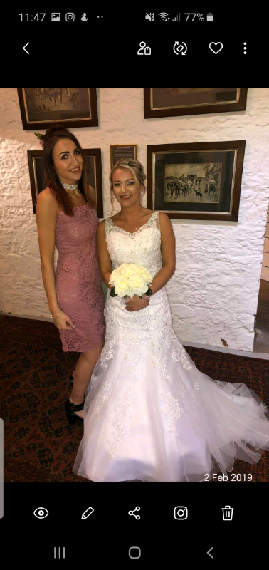 Fishtail Wedding Dress In Bromley Cross Manchester Gumtree