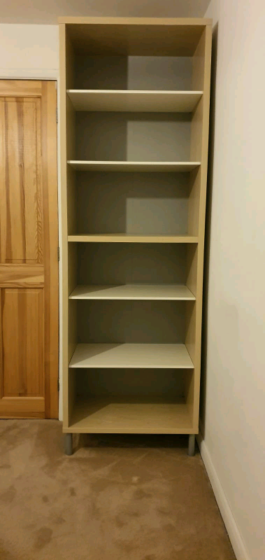 Ikea Tall Bookshelf In Light Beach In Leicester Leicestershire