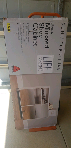 Aldi Mirrored Shoe Cabinet Other Furniture Gumtree Australia