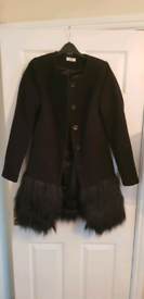 Black coat size 10