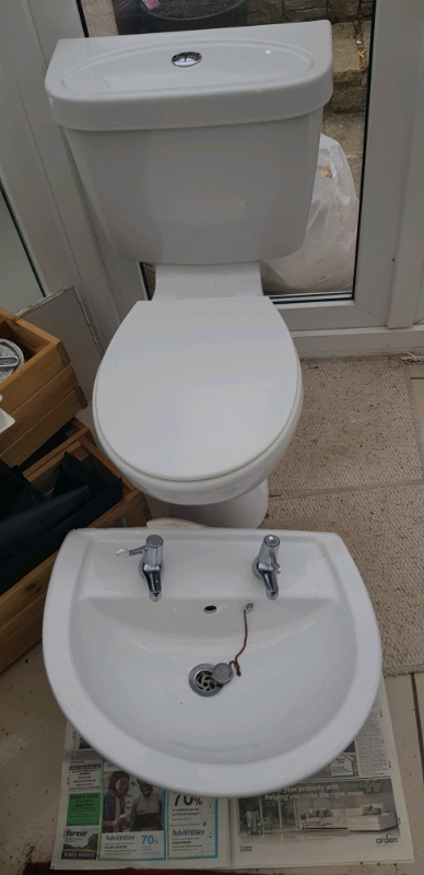 Toilet And Sink Willing To Split In Redditch Worcestershire Gumtree