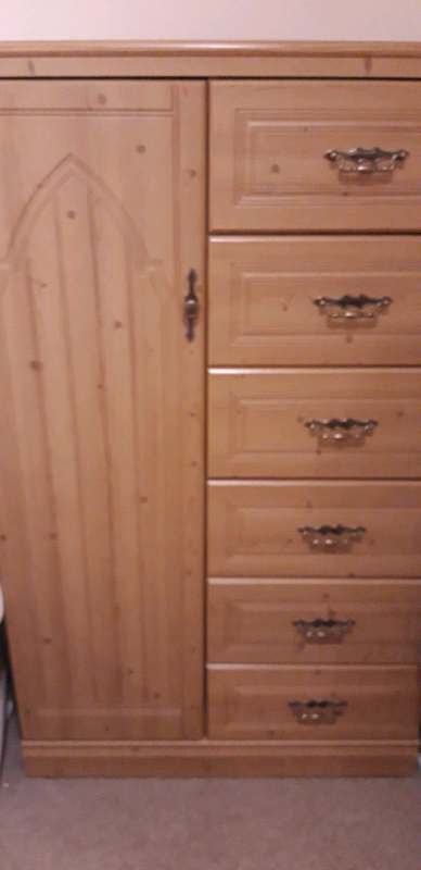 Pine Wardrobe Drawer Unit For Sale In Calverton Nottinghamshire