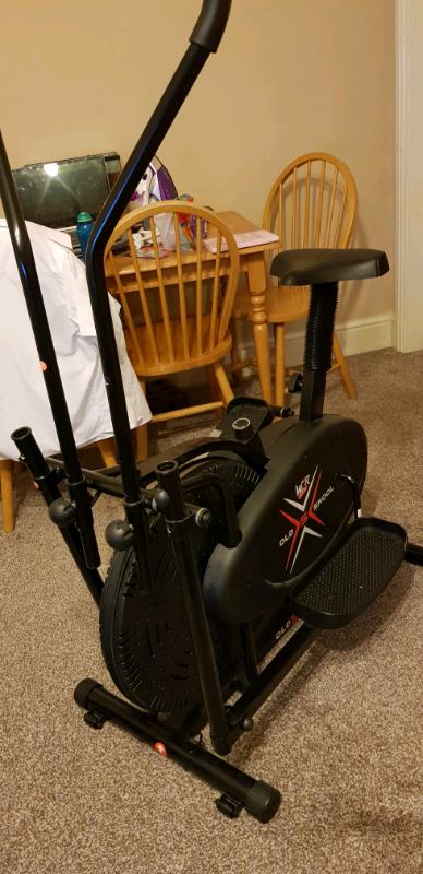 2 in 1 cross trainer exercise bike