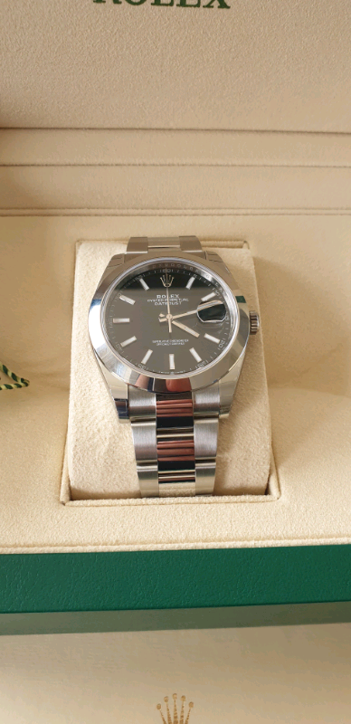 datejust black face