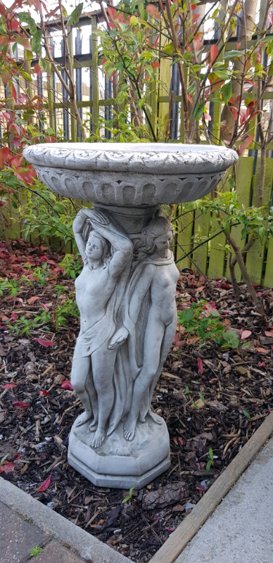 Three Graces bird bath garden ornament | in North Shields, Tyne and Wear | Gumtree