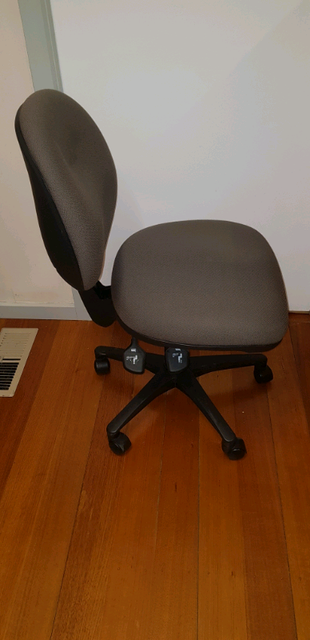 Office Chair Grey 47 Black Office Chairs Burwood East Gumtree