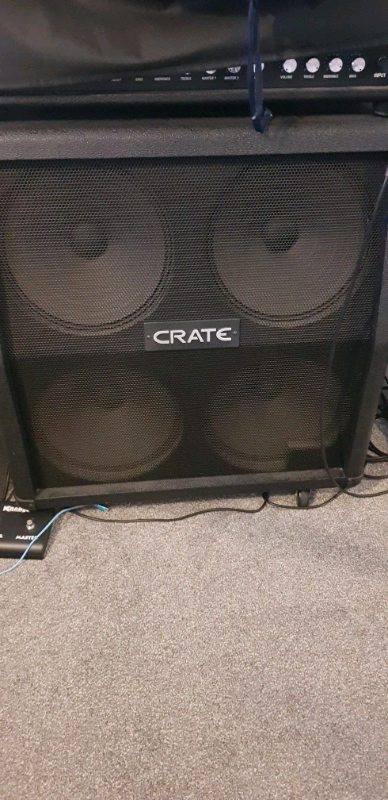 Crate 4x12 Compact Guitar Speaker Compact Cabinet In Winsford