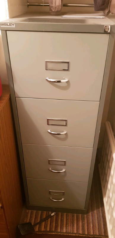 Bisley 4 Drawer Filing Cabinet For Sale Vgc In Norwich Norfolk