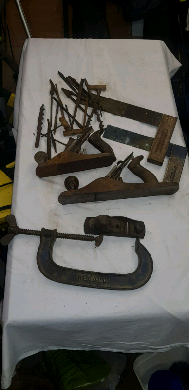 vintage old woodworking tools in queensbury, west