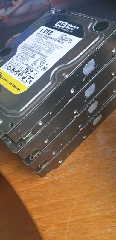 4 X 1tb Hard Drives Wd Re4 Enterprise Grade In Dromore County Down Gumtree