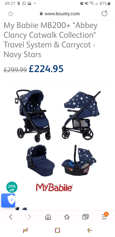 Abbey Catwalk Collection Mb200 Travel System 2024 elgincountymidwives