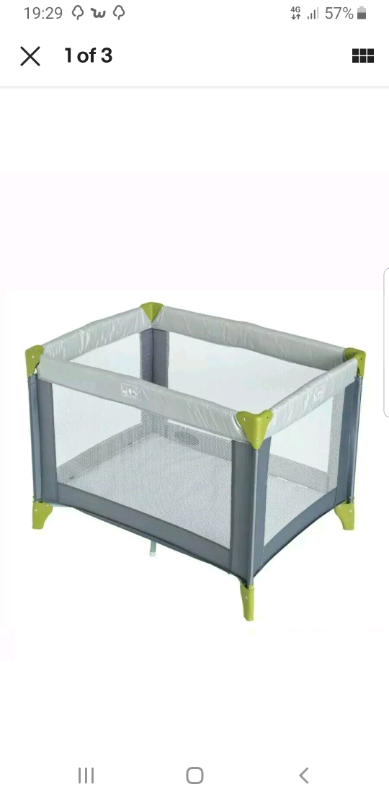 cuggl travel cot mattress 95 x 65cm