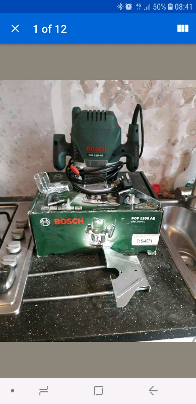 Router Power Tool Bosch Pof 1200ae 1 4 Plunge Router 240v Home