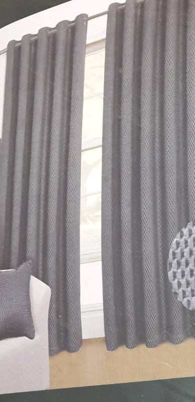 New grey curtains | in Finaghy, Belfast | Gumtree