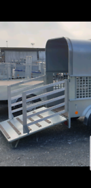Aluminium gates, sheep pig goat livestock trailer loading gates