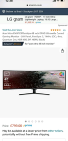 Acer For Sale Page 5 7 Gumtree