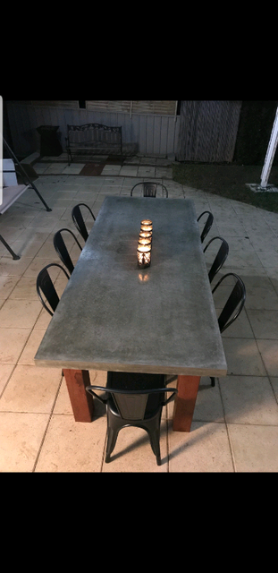 Polished Concrete Dinning Table Dining Tables Gumtree