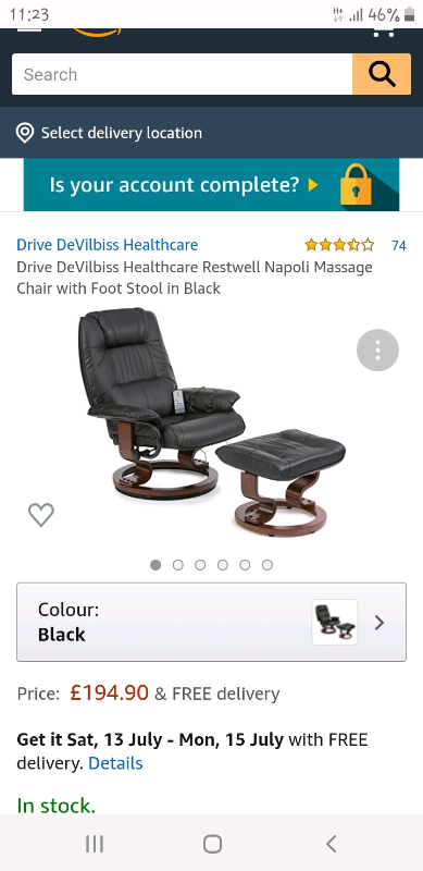 Massage Chair In Glasgow Gumtree