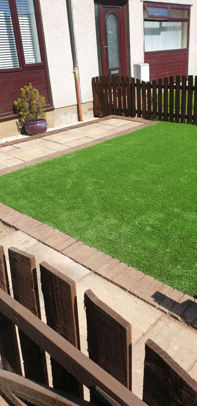 Artificial grass, fencing, decking, landscaping, paving, groundwork