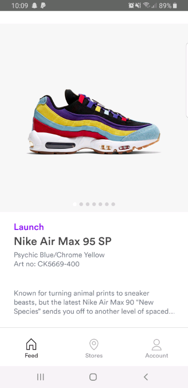 Nike Air Max 95 SP Multi Colour Size 10 BNWT | in Moseley Shopping Special: Nike 'Air Max 95' trainers Multicolour