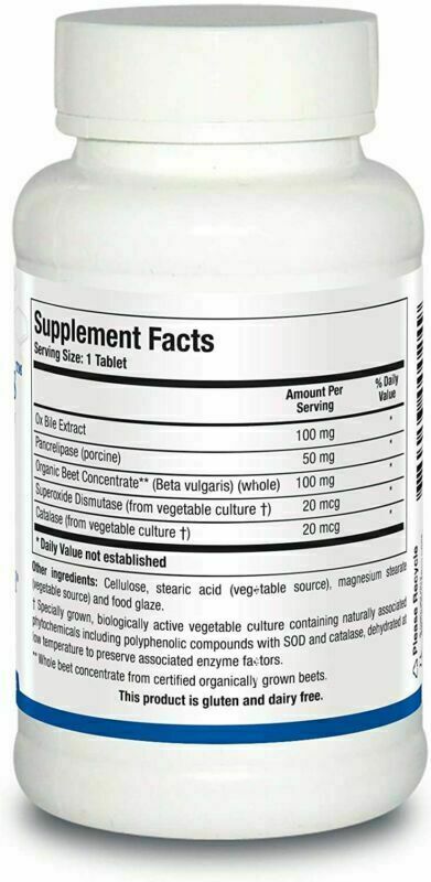 Biotics Research BETA PLUS Nutritional Support for Bile Production