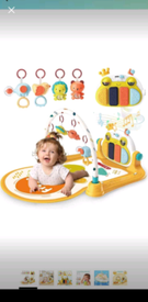 Baby gym brand new boxed. Lights sounds. Tummy time play mat 