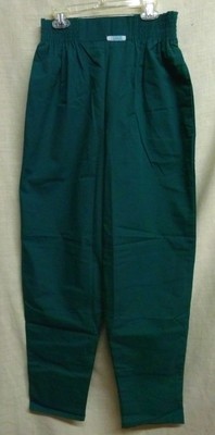 Scrub Pants Hunter Green S Elastic Boxer Waist Scrub Pants Uniform Super Scrubs