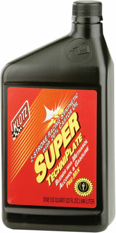 Klotz Oil 2-Stroke Super TechniPlate Pre-Mix Lubricant/Oil | 1 Quart | KL-100