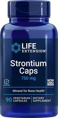 Life Extension Капсулы стронция 750 мг 30 растительных капсул