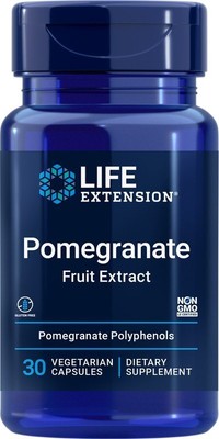 Life Extension Экстракт плодов граната, 30 растительных капсул