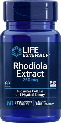 Экстракт родиолы Life Extension, 60 растительных капсул