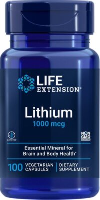 Life Extension Литий 1000 мкг 100 капсул