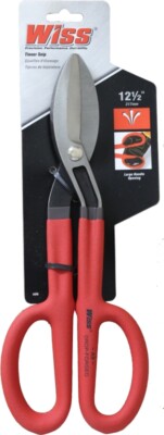 NEW Wiss WDF12S 3'' Cut Capacity 12 1/2'' Straight Pattern Tinner's SnipS 6526552